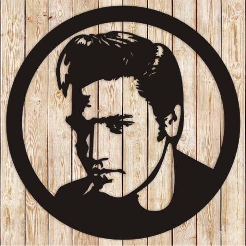 Elvis Presley Face Cutting File