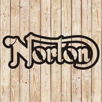 Norton Motorcycles Logo Cutting File