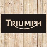 Triumph Motorcycles Logo Cutting File