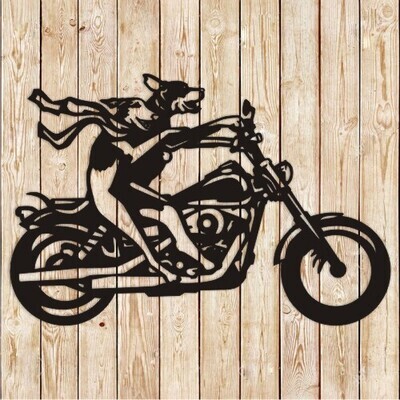 Biker Dogs Cutting File