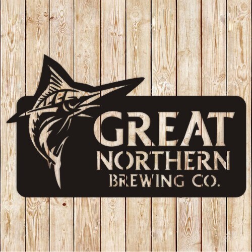 Great Northern Brewing co. Sign cutting file