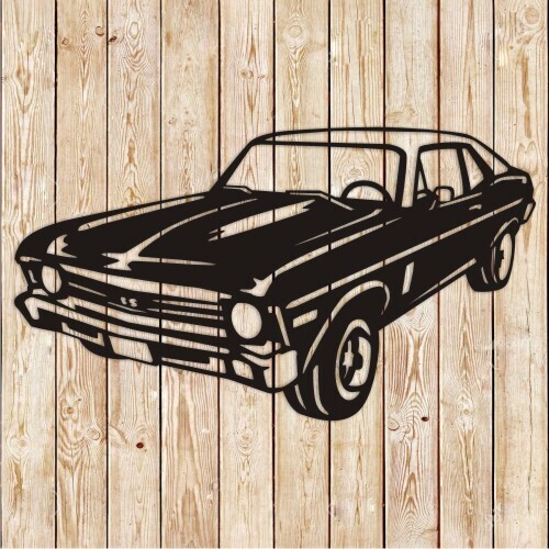 Chevrolet Nova 1972 Logo Cutting File