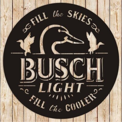 Busch Beer Logo cutting file