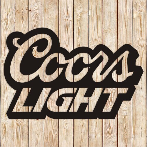 Coors Beer Logo cutting file