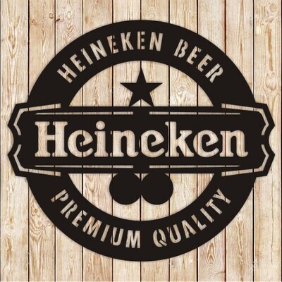 Heineken Beer Logo cutting file
