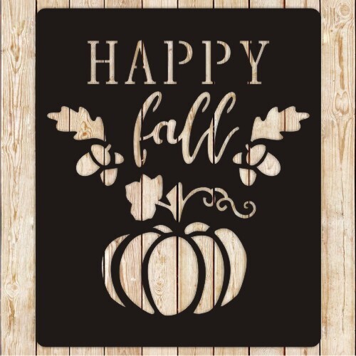 Happy Fall Sign cutting file