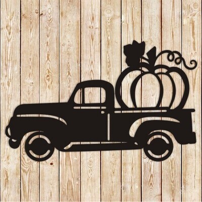 Pumpkin Truck cutting file