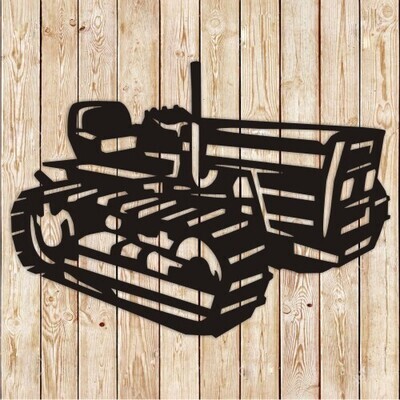 Tractor Massey Ferguson Cutting File