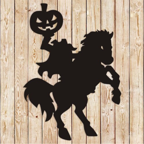 Headless Horseman Vector Cutting File