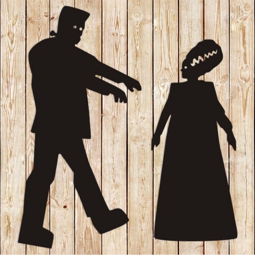 Frankenstein Couple Vector Cutting File
