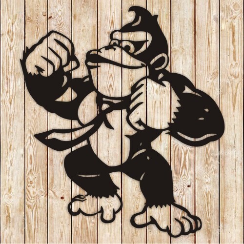 Donkey Kong Vector Cutting File