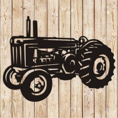 Tractor John Deere 1951 Vector Cutting File