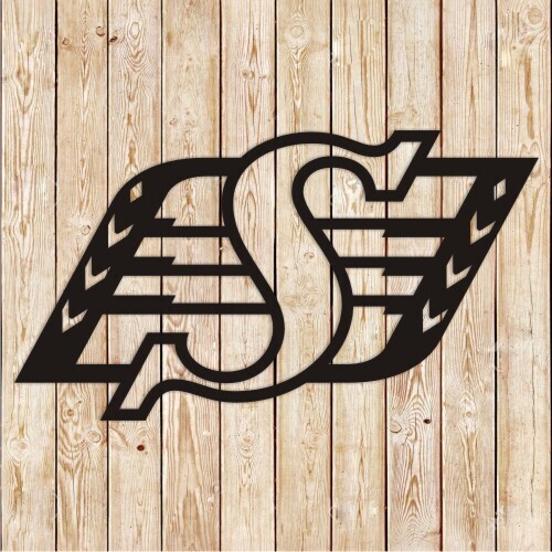 CFL Saskatchewan Roughriders Logo Cutting File