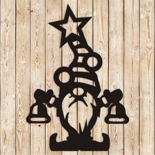 Christmas Gnome Decor Vector Cutting File
