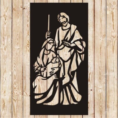 Nativity Manger Scene Vector Cutting File