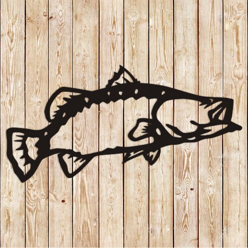 Barramundi Fish Vector Cutting File