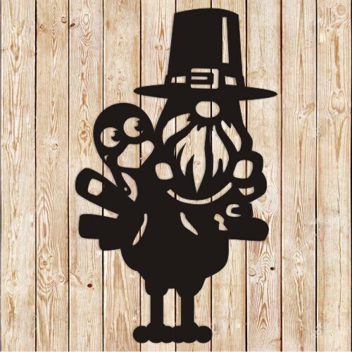 Thanksgiving Gnome Vector Cutting File