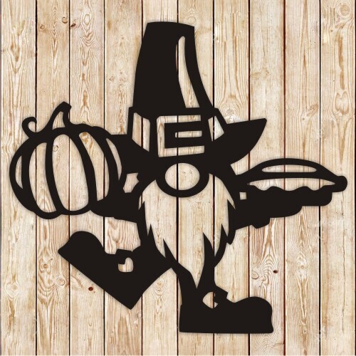 Thanksgiving Gnome Vector Cutting File