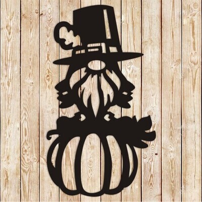 Thanksgiving Gnome Vector Cutting File