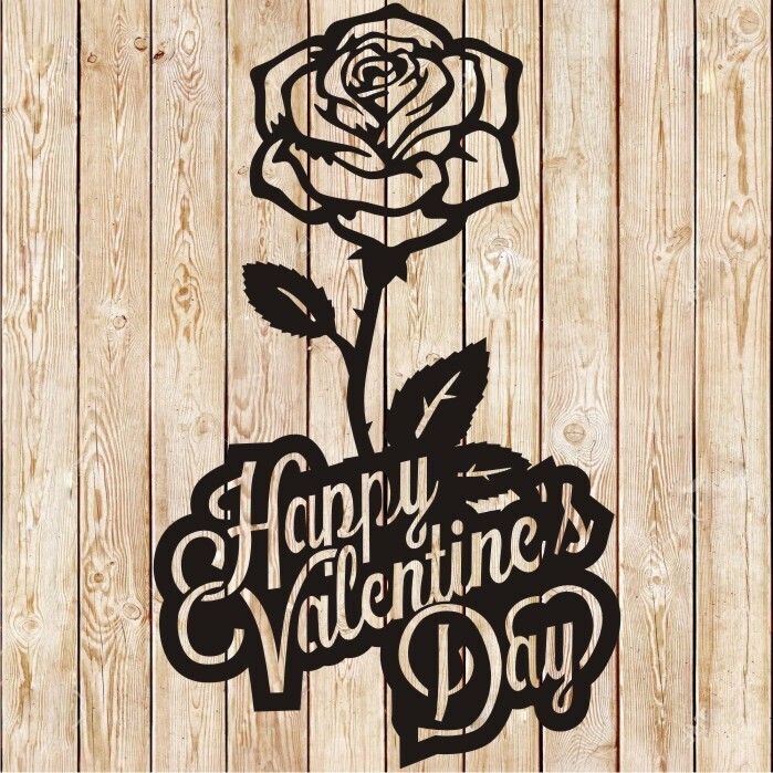 Valentine&#39;s Day Rose