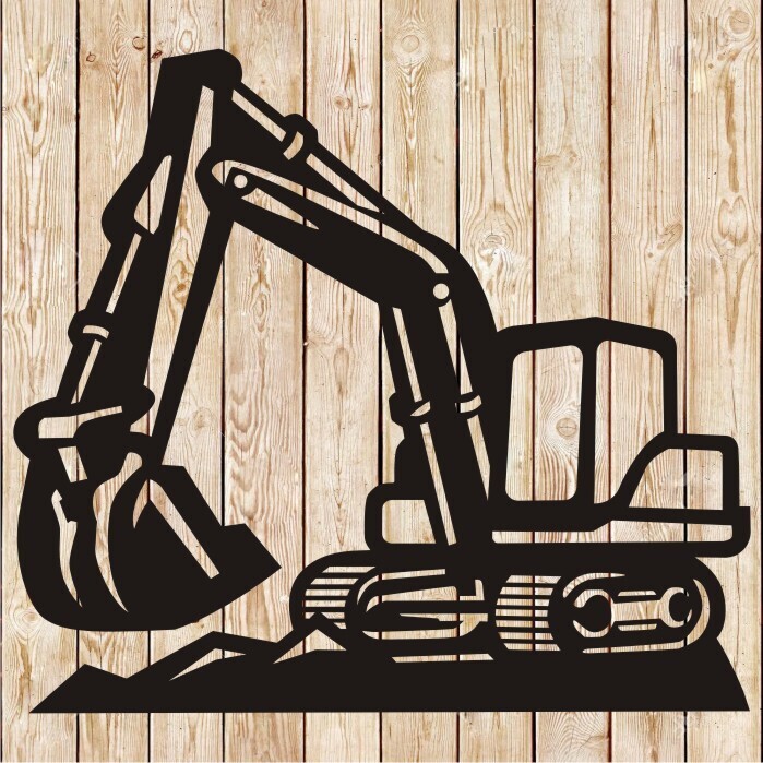 Excavator Sign Cutting File