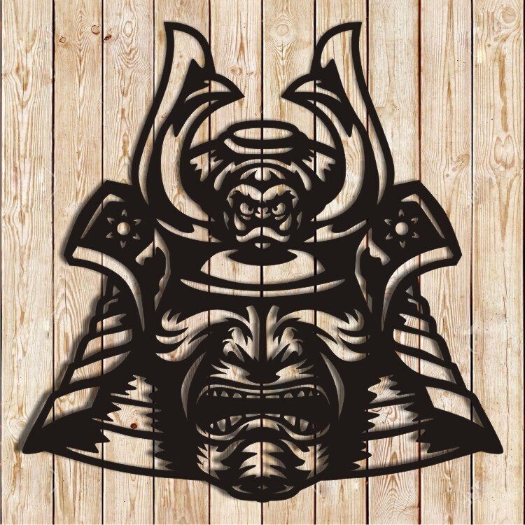 Samurai  Mask 2 cutting file