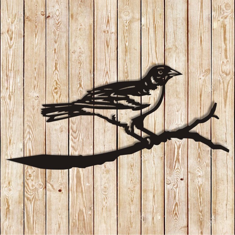 Baltimore Oriole Bird Pike Decor