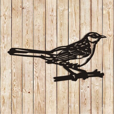 American Mockingbird Bird Cutting File