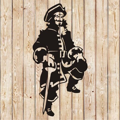 Captain Morgan Ron Vector Cutting File