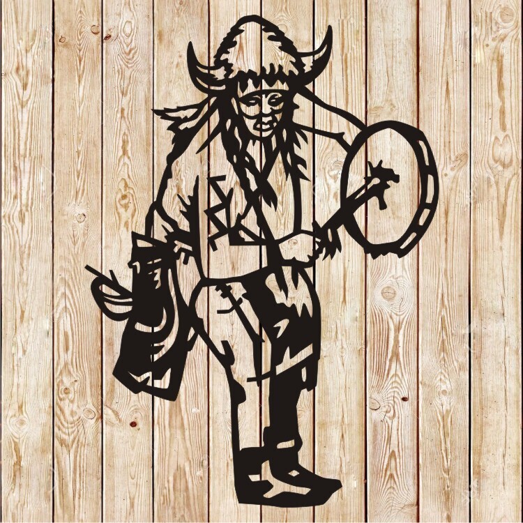 Buffalo American Native Dance Cutting File