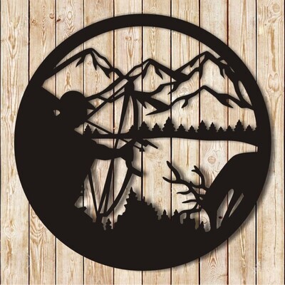 Deer Bow Hunter cutting file