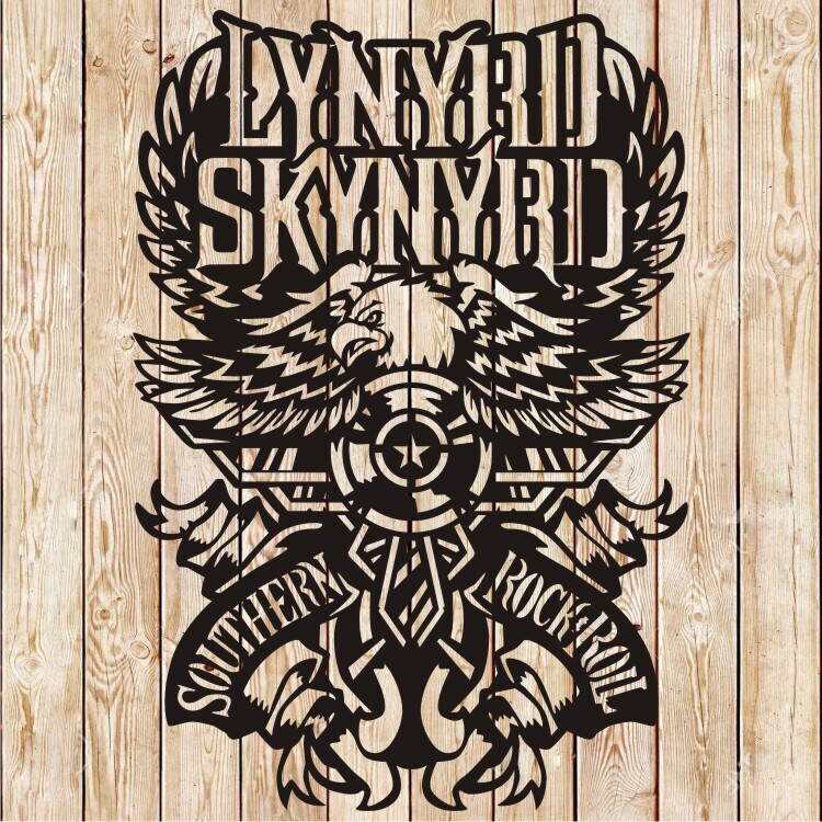 Lynyrd Skynyrd Logo Vector Cutting File