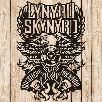 Lynyrd Skynyrd Logo Vector Cutting File