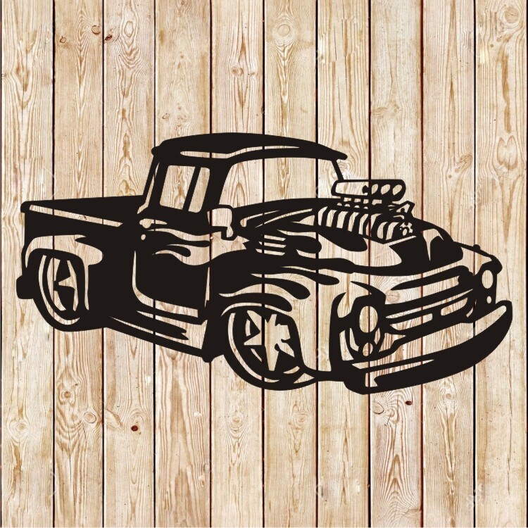 Hot Rod Truck Cutting File
