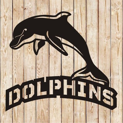 NRL Dolphins logo cutting file