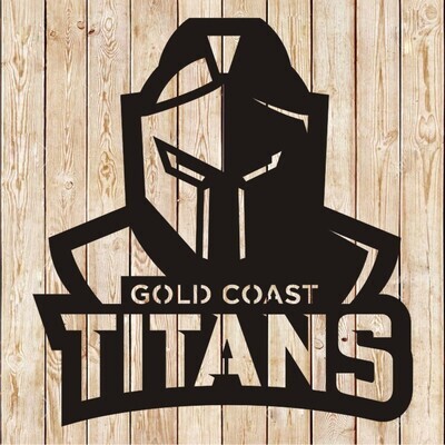 NRL Gold Coast Titans logo cutting file