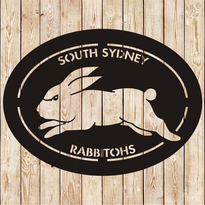 NRL South Sydney Rabbitohslogo cutting file