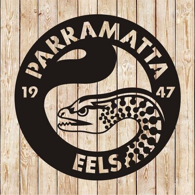 NRL Parramatta Eels logo cutting file