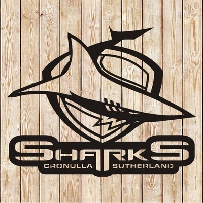 NRL SHARKS logo cutting file
