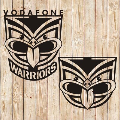 NRL Warriors logo cutting file