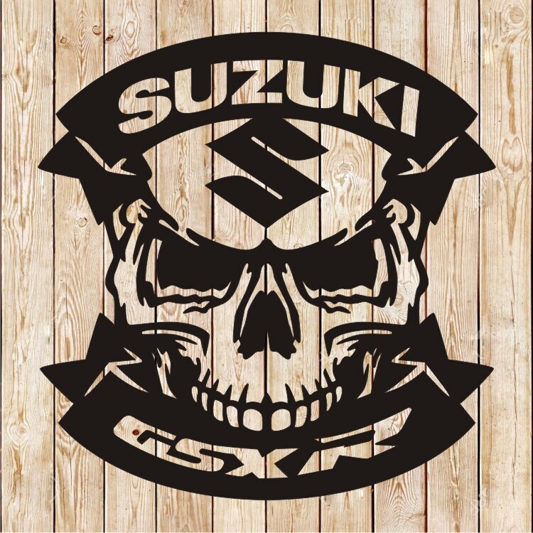 Suzuki Skull Vector Cutting File