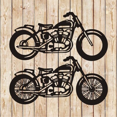 Harley Davidson KR 750 1952 Bike Vector Cutting File