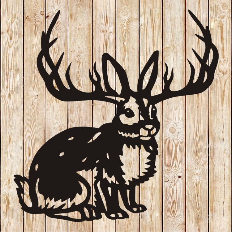 Jackalope (mythical ) Cutting File