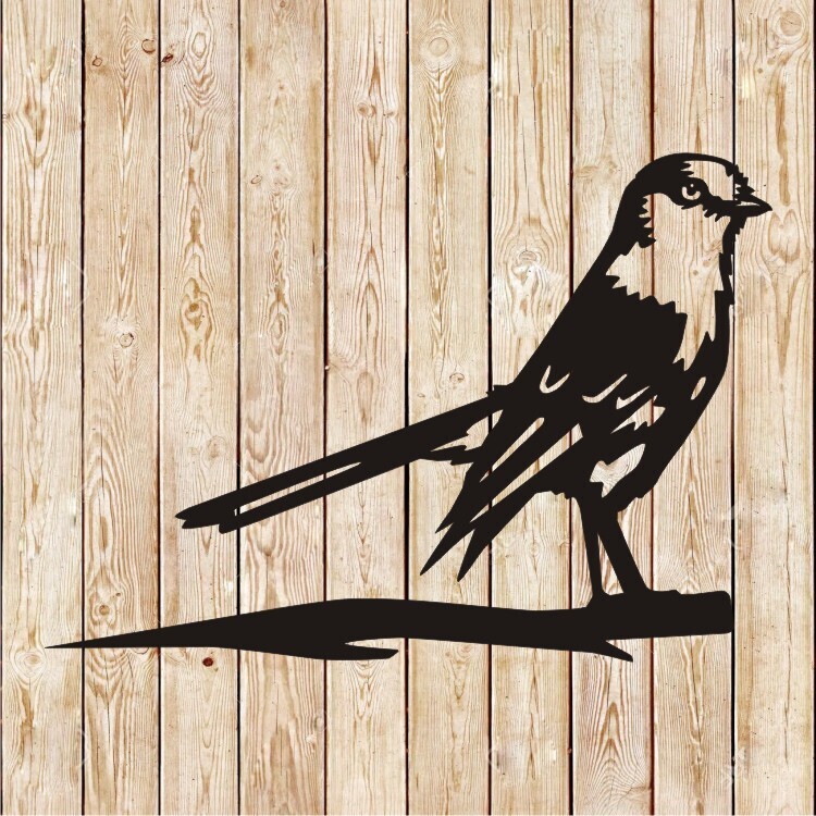 Canadian Jay Bird Pike Decor