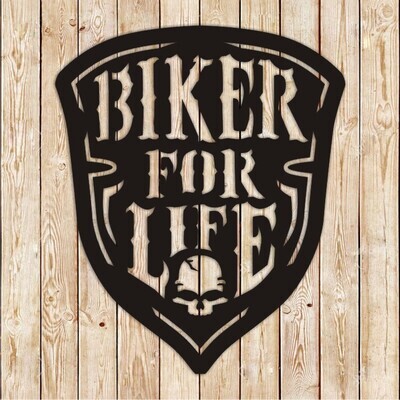 Biker for Life Badge Cutting File