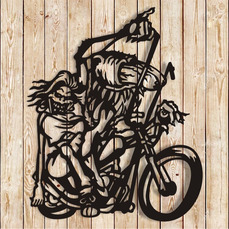 Classic Rat Fink with woman Cutting File