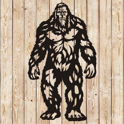 Sasquatch/Bigfoot Cutting File