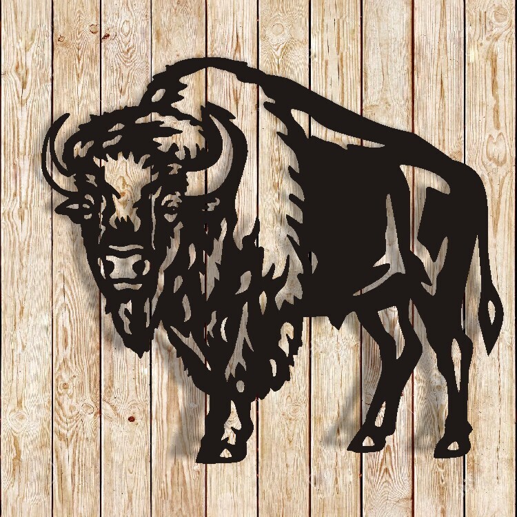 Bison Buffalo  cutting file
