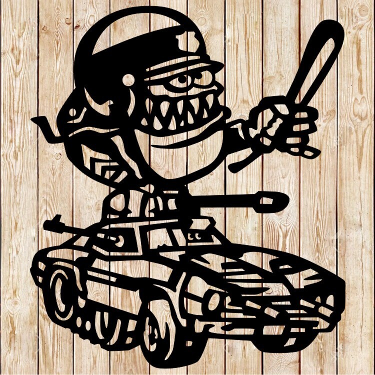 Odder Odd Rods - Fink Monster Style  Cutting File