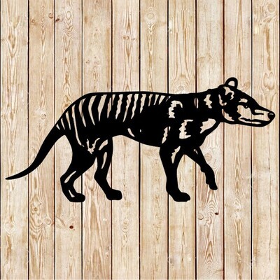 Australian Thylacine​, Tasmanian Tiger or Tasmanian Wolf​ cutting file